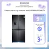 TỦ LẠNH SAMSUNG 4 CỬA SIDE BY SIDE 488L RF48A4010B4/SV