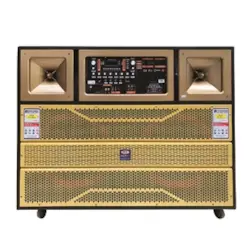 Loa kéo Jagumax 4 tấc đôi 1200W K-T2700(I) cho âm thanh mạnh mẽ, bass đôi uy lực phù hợp hát karaoke gia đình, bán hàng và sự kiện. Thiết kế chắc chắn, dễ di chuyển, kết nối Bluetooth tiện lợi. Mua loa kéo chính hãng giá tốt, hỗ trợ trả góp 0%, giao hàng nhanh.