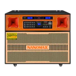 Loa kéo Nanomax PRO903 2000W cho âm thanh mạnh mẽ, bass uy lực phù hợp hát karaoke gia đình, sự kiện và giải trí ngoài trời. Thiết kế chắc chắn, dễ di chuyển, kết nối Bluetooth tiện lợi. Mua loa kéo chính hãng giá tốt, hỗ trợ trả góp 0%, giao hàng nhanh.