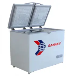 Tủ đông Sanaky 250L VH-2599A1 thiết kế 1 ngăn đông 2 cánh mở tiện lợi, dung tích rộng rãi, làm lạnh nhanh và bảo quản thực phẩm hiệu quả. Mua trả góp 0% tại Điện Máy Lê Triều với thủ tục đơn giản, duyệt nhanh, giao hàng nhanh chóng. Phù hợp gia đình và kinh doanh nhỏ.