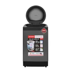 Máy giặt Sharp 9kg ES-Y90HV-S cửa trên thiết kế hiện đại, dung tích phù hợp gia đình 3–5 người. Lồng giặt bền bỉ, giặt sạch hiệu quả, vận hành êm ái. Mua trả góp 0% tại Điện Máy Trả Góp Lê Triều, thủ tục nhanh gọn, giao hàng tận nơi, bảo hành chính hãng.