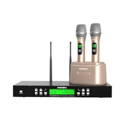 Micro không dây Paramax SM2500 cho âm thanh rõ nét, bắt sóng ổn định, phù hợp karaoke gia đình và phòng giải trí. Thiết kế hiện đại, dễ sử dụng. Hỗ trợ trả góp 0%, thủ tục nhanh gọn tại Điện Máy Trả Góp, hàng chính hãng, bảo hành uy tín.