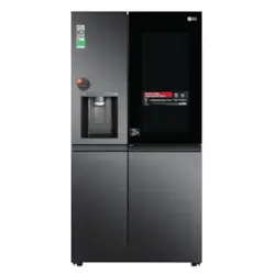 Tủ lạnh LG Side By Side GR-X257MC màu đen sang trọng, dung tích sử dụng 625L (tổng 674L) phù hợp gia đình đông người. Không gian lưu trữ rộng rãi, làm lạnh hiệu quả giúp bảo quản thực phẩm tươi ngon lâu hơn. Mua tại Điện Máy Trả Góp Lê Triều hỗ trợ trả góp 0%, giao hàng tận nơi.