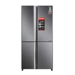 Tủ lạnh Sharp Side By Side 4 cửa Inverter 639L SJ-FX640V-SL thiết kế sang trọng, dung tích lớn phù hợp gia đình đông người. Công nghệ Inverter tiết kiệm điện, làm lạnh nhanh. Mua tủ lạnh Sharp 639L trả góp 0% giá tốt tại Điện Máy Trả Góp Lê Triều.
