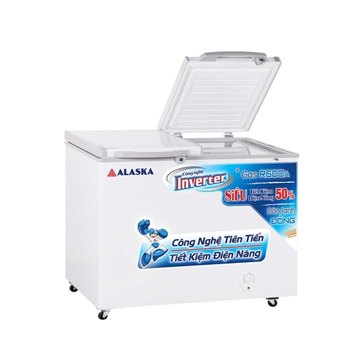 TỦ ĐÔNG ALASKA 2 NGĂN 2 LẮP DỞ INVERTER 210l- FCA-3600CL