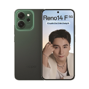 OPPO Reno14F 5G 8GB 256GB thiết kế tinh tế, màn hình sắc nét, hiệu năng mạnh mẽ, kết nối 5G tốc độ cao, camera chụp ảnh chuyên sâu. Bộ nhớ lớn 256GB lưu trữ thoải mái. Hỗ trợ trả góp 0% lãi suất, giao hàng nhanh, bảo hành chính hãng, giá ưu đãi hấp dẫn.