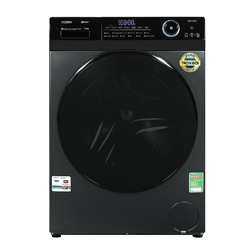 MÁY GIẶT AQUA CỬA TRƯỚC 11KG AQD-D1102G.BK