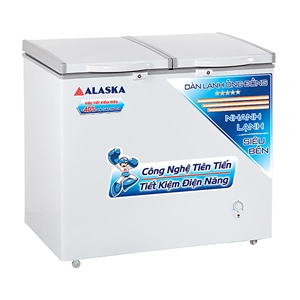TỦ ĐÔNG ALASKA 2 NGĂN 2 NẮP DỞ 208L -BCD3568C,TỦ ĐÔNG ALASKA 2 NGĂN 2 NẮP DỞ 208L trả góp. tủ đông alaska 2 ngăn,TỦ ĐÔNG ALASKA 2 NGĂN 2 NẮP DỞ 208L -BCD3568C không trả trước