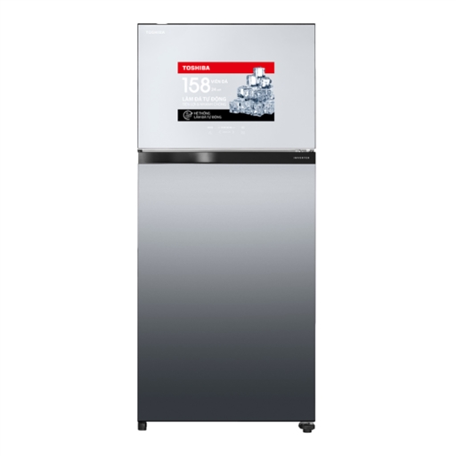 TỦ LẠNH TOSHIBA 2 CỬA NGĂN ĐÁ TRÊN INVERTER 608L AG66VA(X)