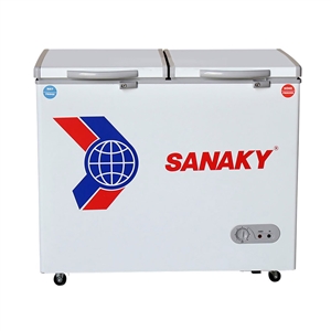 TỦ ĐÔNG SANAKY 2 NGĂN 2 NẮP DỞ 250L VH-255W2 trả góp,tủ đông SANAKY 2 ngăn,TỦ ĐÔNG SANAKY 2 NGĂN 2 NẮP DỞ 250L VH-255W2 không trả trước
