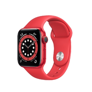 ĐỒNG HỒ APPE WATCH series 6-40MM  VIỀN NHÔM DÂY CAO SU, dong ho appe watch series 6 40mm vien nhom day cao su