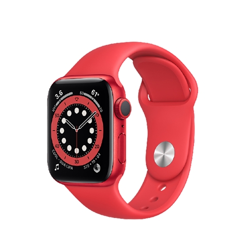ĐỒNG HỒ APPE WATCH series 6-40MM  VIỀN NHÔM DÂY CAO SU
