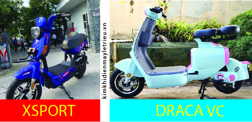 so sánh xe đạp điện draca với xsport