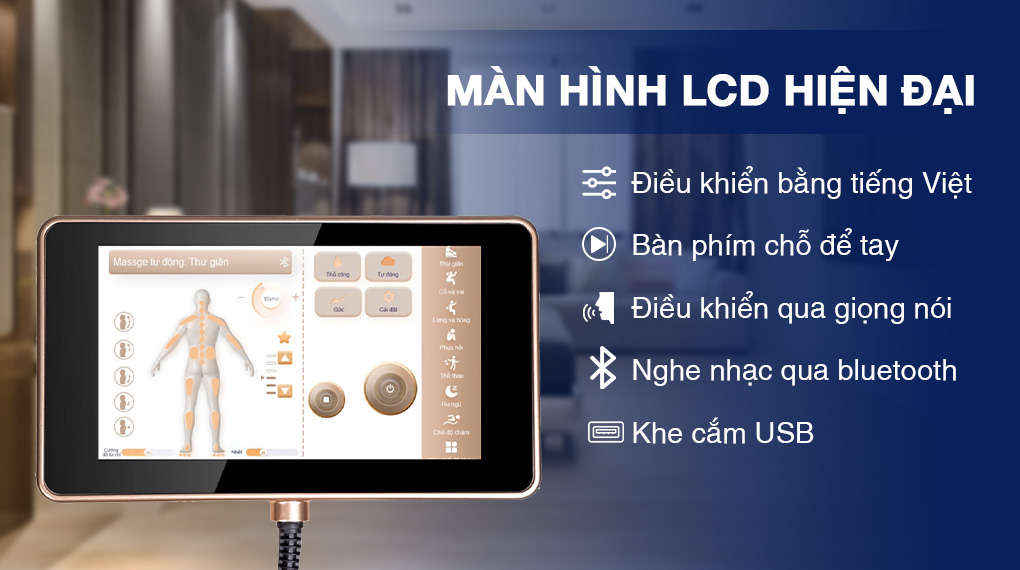 Ghế Massage Daikiosan 200W - Điện Máy Trả Góp Lê Triểu