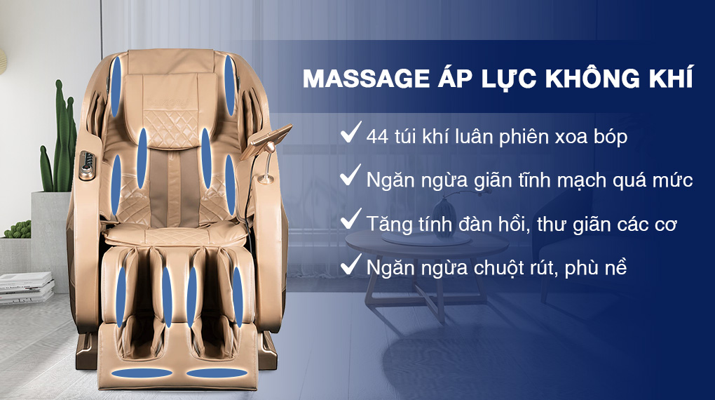 Ghế Massage Daikiosan 200W - Điện Máy Trả Góp Lê Triểu
