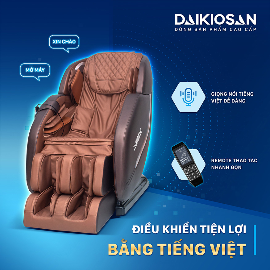 Ghế Massage Daikiosan 150W - Điện Máy Trả Góp Lê Triểu