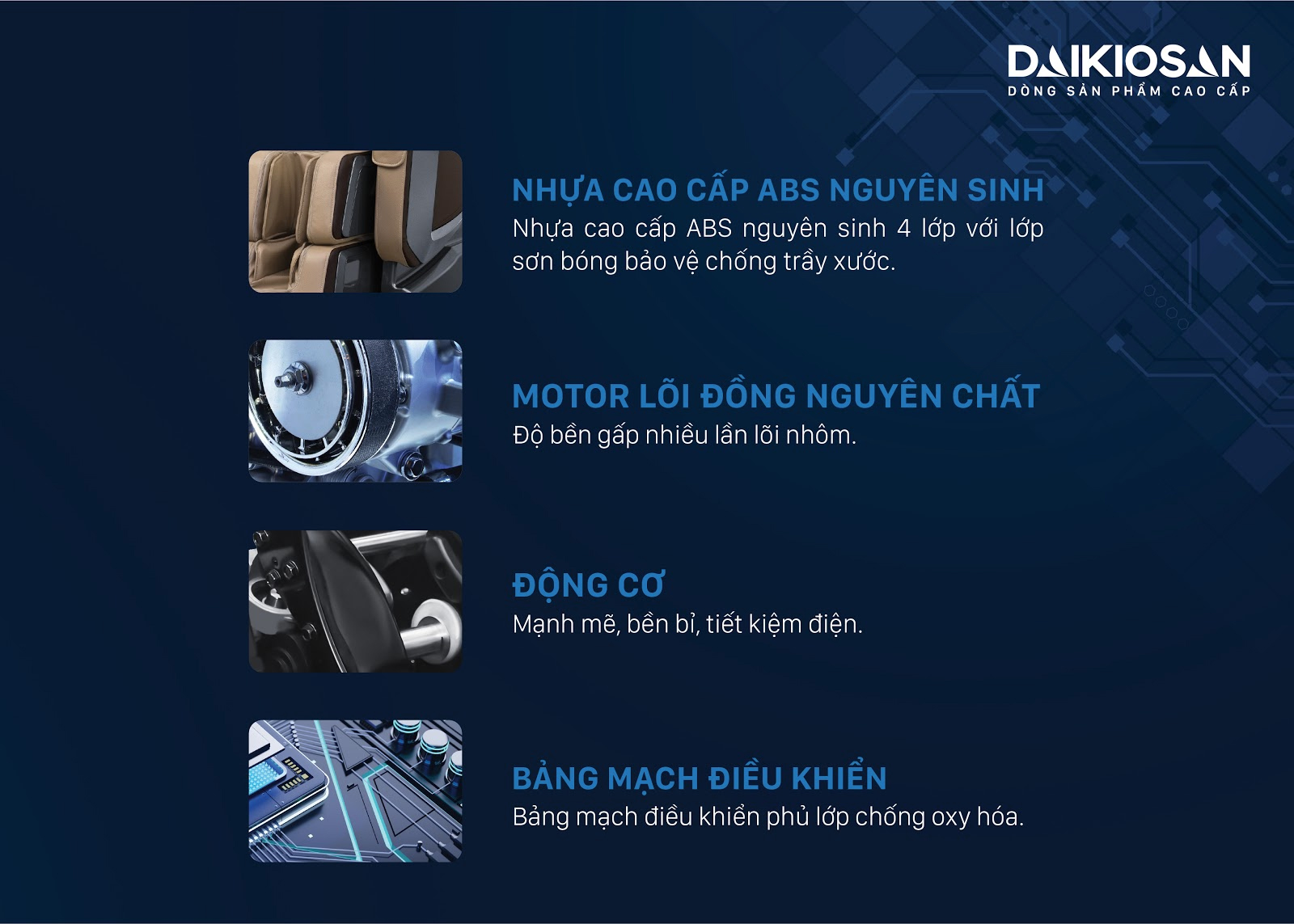 Ghế Massage Daikiosan DVGM-20001 - Điện Máy Trả Góp Lê Triểu