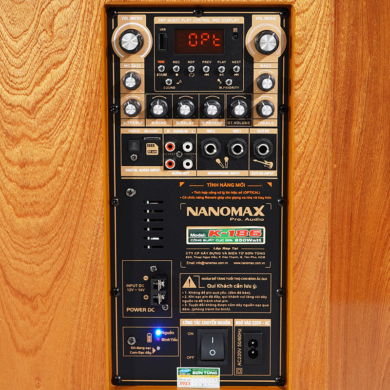 loa kéo nanomax bass - Điện Máy Trả Góp Lê Triều