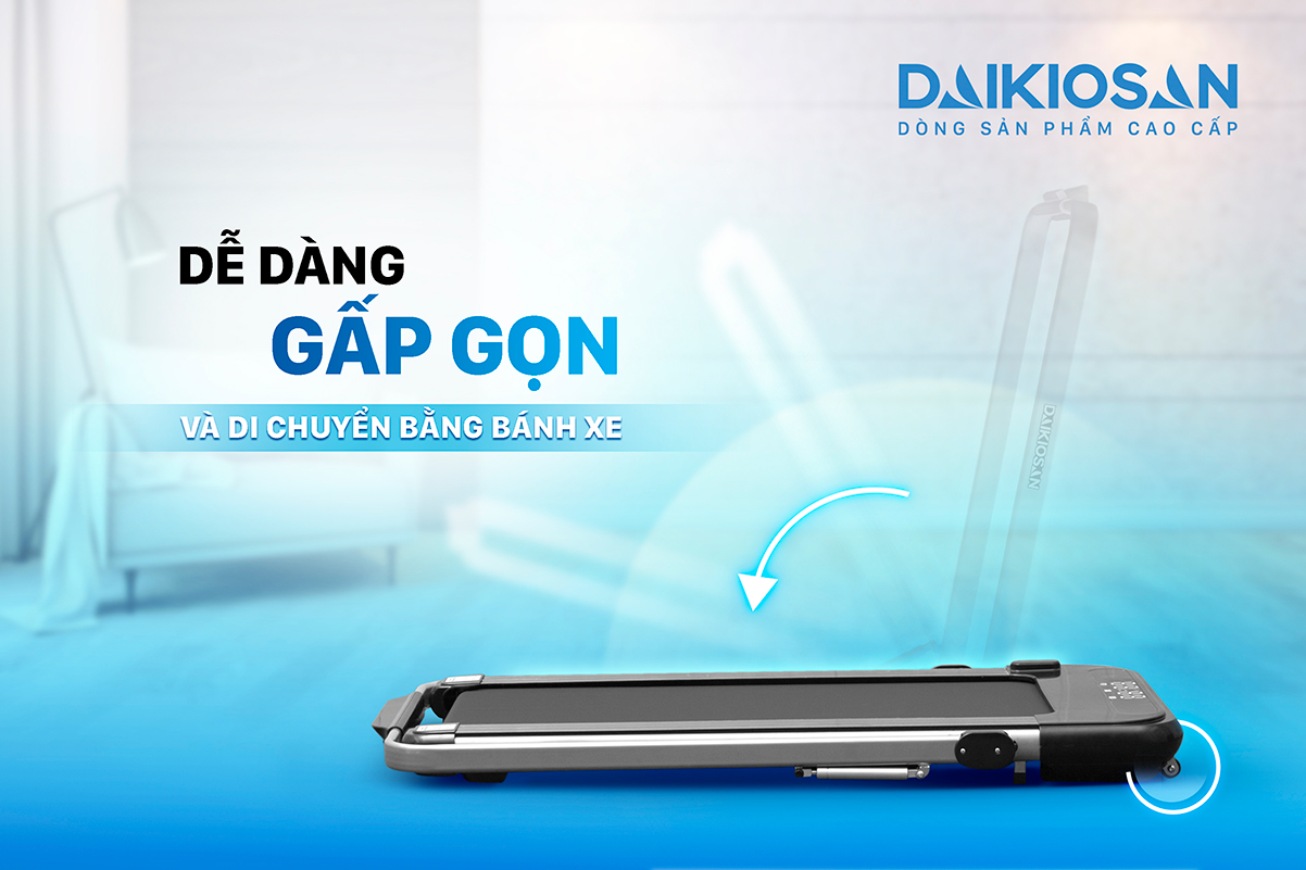 Máy chạy bộ Daikio DVCB00001 - Điện Máy Trả Góp Lê Triểu