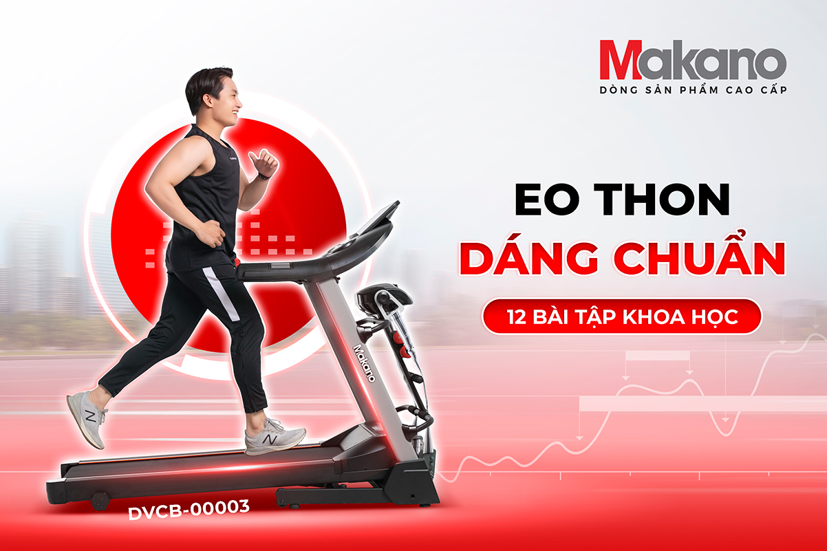 Máy chạy bộ Makano DVCB00003 - Điện Máy Trả Góp Lê Triểu