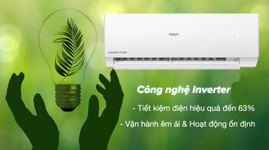 Máy lạnh Aqua 1HP - Điện Máy Trả Góp Lê Triểu