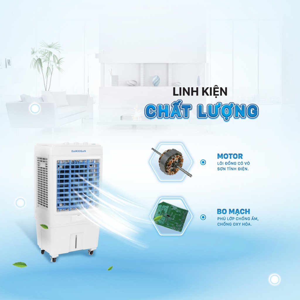 Quạt hơi nước Daikiosan 33L DKA04000C - Điện Máy Trả Góp Lê Triểu