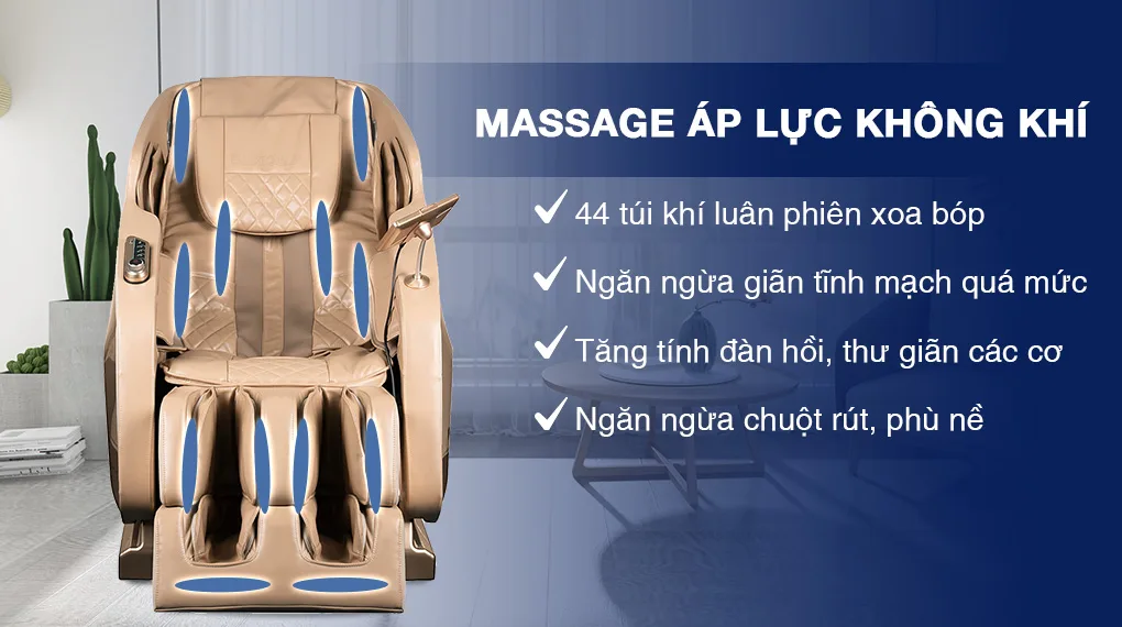 Ghế massage Daikiosan DKGM-30002 l&agrave; sự kết hợp th&ocirc;ng minh giữa trị liệu truyền thống Đ&ocirc;ng Y v&agrave; c&ocirc;ng nghệ massage 4D t&acirc;n tiến. Sản phẩm n&agrave;y mang đến một trải nghiệm massage ho&agrave;n hảo v&agrave; tạo ra kh&ocirc;ng gian thư gi&atilde;n ri&ecirc;ng tư tại nh&agrave; cho người d&ugrave;ng.