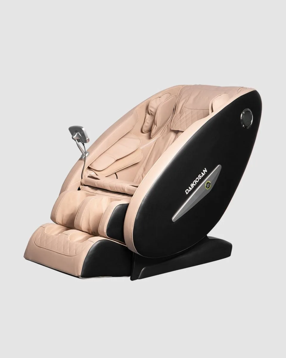 Ghế massage Daikiosan DKGM-00001 l&agrave; một sản phẩm ghế massage rất độc đ&aacute;o, với thiết kế mang t&iacute;nh thẩm mỹ cao v&agrave; hệ thống massage 2D hiện đại. Kết hợp với t&uacute;i kh&iacute; v&agrave; c&ocirc;ng nghệ sợi carbon nhiệt, ghế massage n&agrave;y mang đến cho kh&aacute;ch h&agrave;ng những trải nghiệm massage v&ocirc; c&ugrave;ng tuyệt vời.