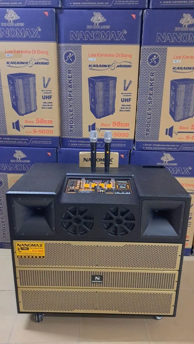 loa kéo nanomax bass 40cm - Điện Máy Trả Góp Lê Triều