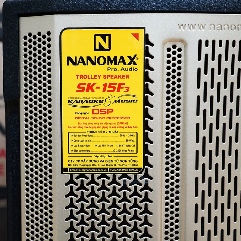 loa kéo nanomax 4 tấc - Điện Máy Trả Góp Lê Triều