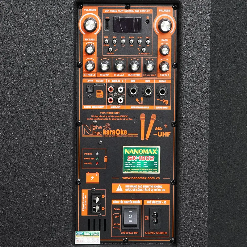 loa kéo nanomax 5 tấc - Điện Máy Trả Góp Lê Triều