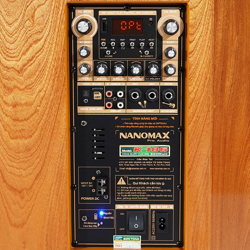 loa kéo nanomax bass - Điện Máy Trả Góp Lê Triều