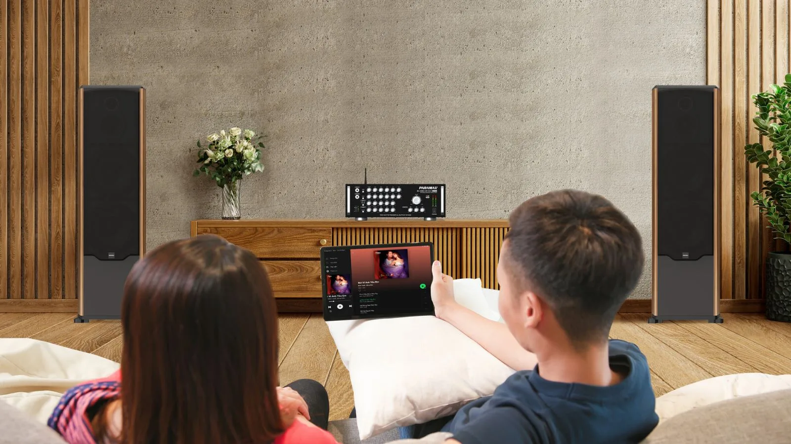 loa đứng paramax 240w - Điện Máy Trả Góp Lê Triều