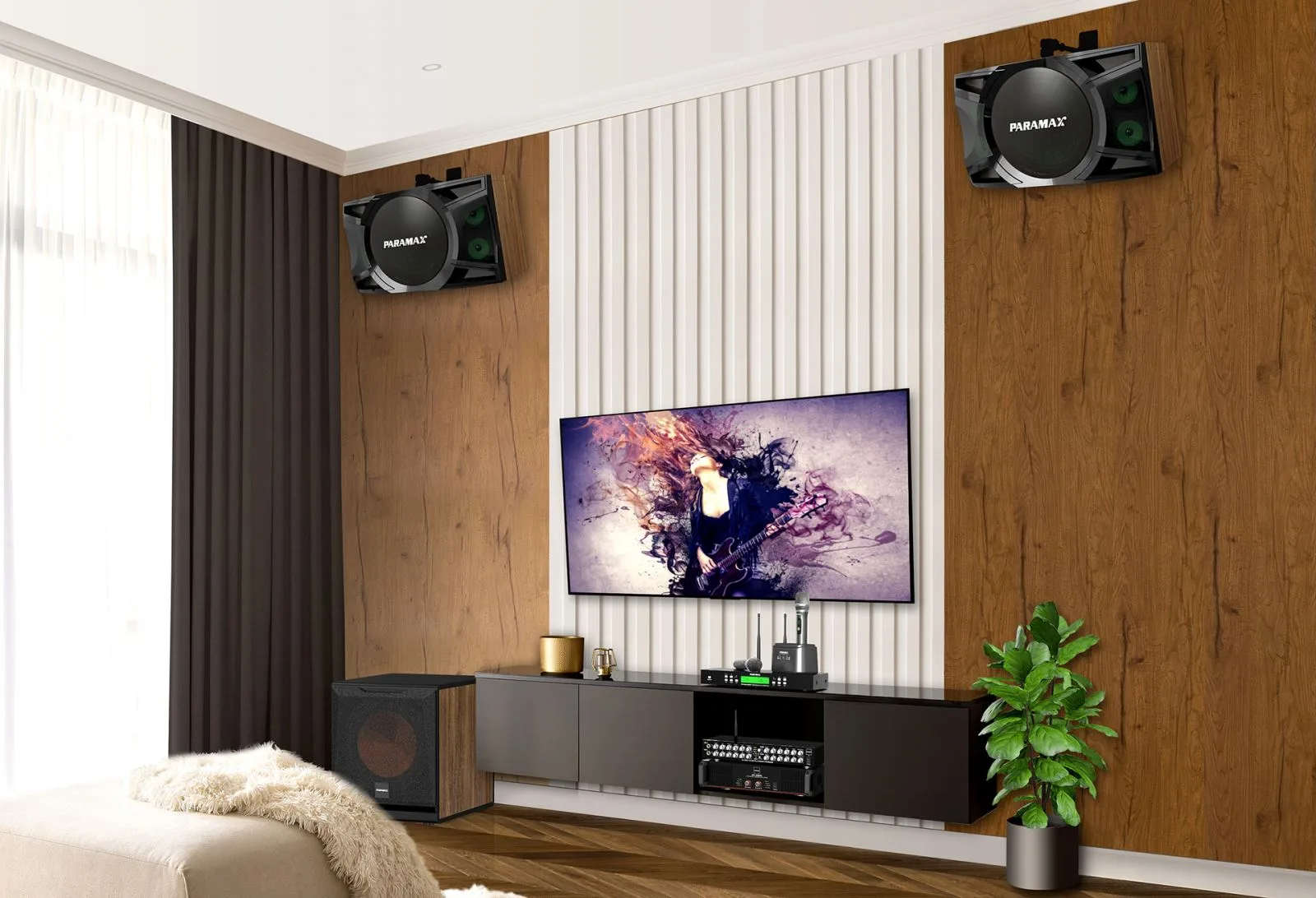 loa paramax ngang 500w- Điện Máy Trả Góp Lê Triều