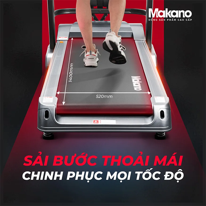 Để đạt được mục ti&ecirc;u giảm c&acirc;n, săn chắc cơ bắp, c&oacute; v&oacute;c d&aacute;ng đẹp v&agrave; sức khỏe dẻo dai, cũng như hạn chế c&aacute;c vấn đề li&ecirc;n quan đến sức khỏe, một giải ph&aacute;p to&agrave;n diện c&oacute; thể được t&igrave;m thấy trong m&aacute;y chạy bộ đa năng Makano MKCB-00001.