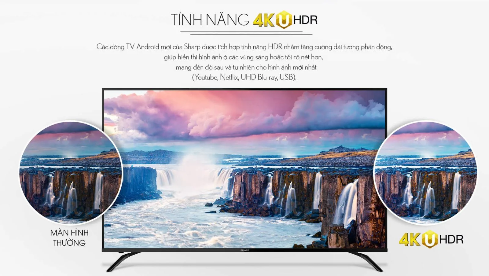 tivi sharp 70inch - Điện Máy Lê Triều