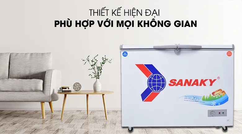Tủ đông sanaky 360l - Điện Máy Trả Góp Lê Triểu