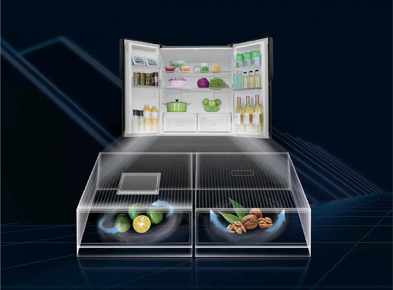 Tủ lạnh Aqua Inverter 456 l&iacute;t M530EM(SLB) l&agrave; sự lựa chọn l&yacute; tưởng cho gia đ&igrave;nh c&oacute; từ 4 - 5 th&agrave;nh vi&ecirc;n, đ&aacute;p ứng mọi nhu cầu sử dụng một c&aacute;ch tốt nhất. Với nhiều t&iacute;nh năng hiện đại v&agrave; c&ocirc;ng nghệ ti&ecirc;n tiến, tủ lạnh rẻ nhất hiện nay kh&ocirc;ng chỉ đ&aacute;p ứng m&agrave; c&ograve;n vượt qua c&aacute;c y&ecirc;u cầu của bạn v&agrave; gia đ&igrave;nh.