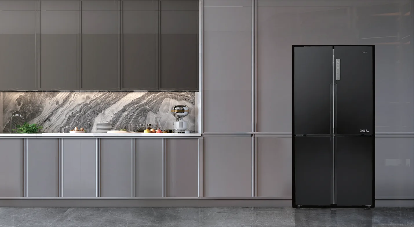 Tủ lạnh Aqua Inverter 456 l&iacute;t M530EM(SLB) l&agrave; sự lựa chọn l&yacute; tưởng cho gia đ&igrave;nh c&oacute; từ 4 - 5 th&agrave;nh vi&ecirc;n, đ&aacute;p ứng mọi nhu cầu sử dụng một c&aacute;ch tốt nhất. Với nhiều t&iacute;nh năng hiện đại v&agrave; c&ocirc;ng nghệ ti&ecirc;n tiến, tủ lạnh rẻ nhất hiện nay kh&ocirc;ng chỉ đ&aacute;p ứng m&agrave; c&ograve;n vượt qua c&aacute;c y&ecirc;u cầu của bạn v&agrave; gia đ&igrave;nh.