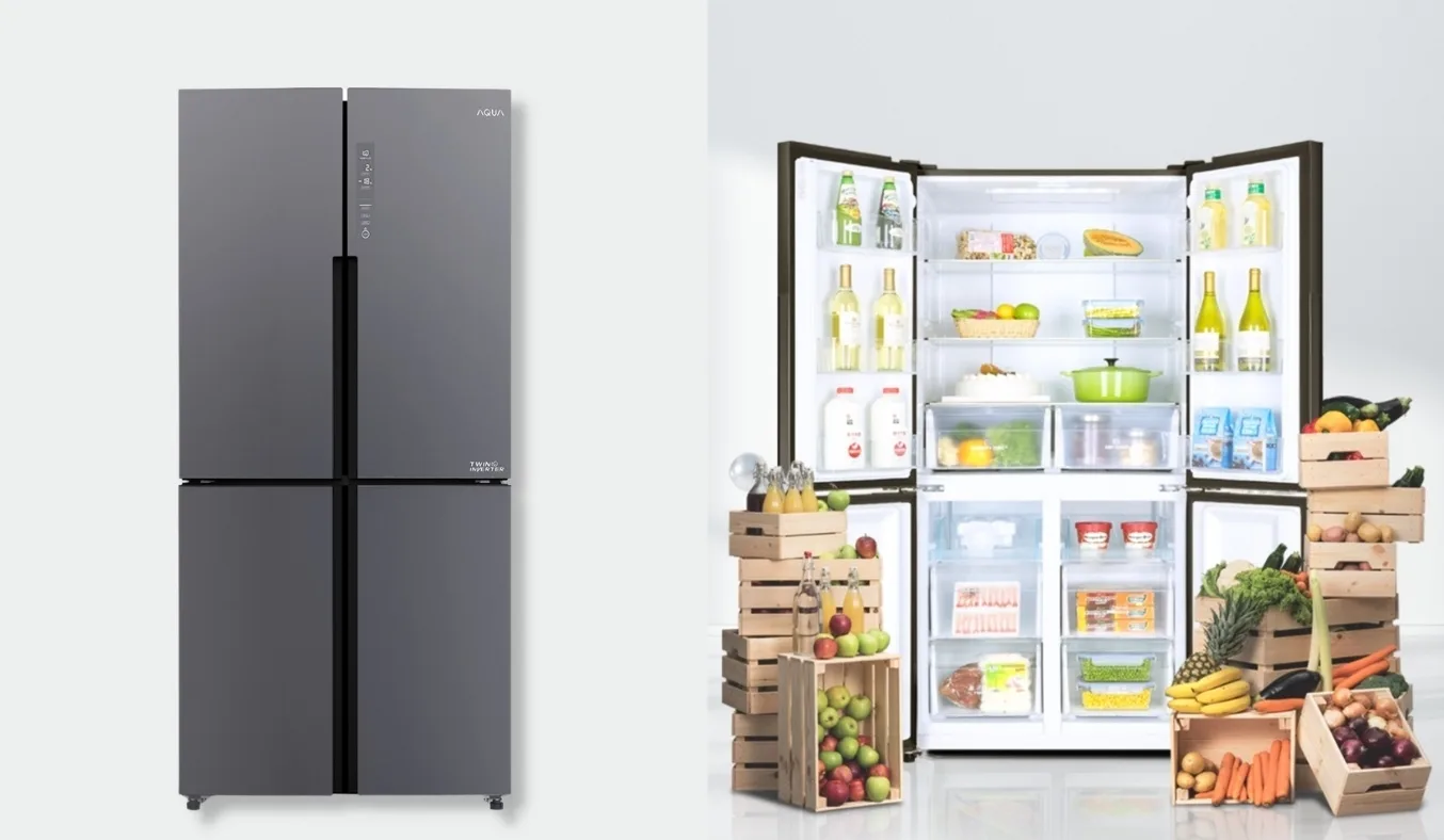 Tủ lạnh Aqua Inverter 456 l&iacute;t M530EM(SLB) l&agrave; sự lựa chọn l&yacute; tưởng cho gia đ&igrave;nh c&oacute; từ 4 - 5 th&agrave;nh vi&ecirc;n, đ&aacute;p ứng mọi nhu cầu sử dụng một c&aacute;ch tốt nhất. Với nhiều t&iacute;nh năng hiện đại v&agrave; c&ocirc;ng nghệ ti&ecirc;n tiến, tủ lạnh rẻ nhất hiện nay kh&ocirc;ng chỉ đ&aacute;p ứng m&agrave; c&ograve;n vượt qua c&aacute;c y&ecirc;u cầu của bạn v&agrave; gia đ&igrave;nh.