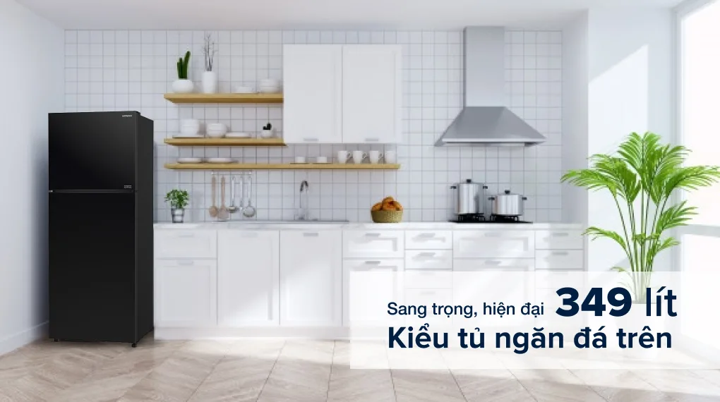 Tủ lạnh Hitachi Inverter 349 l&iacute;t R-FVY480PGV0 GBK với t&iacute;nh năng l&agrave;m lạnh nhanh bằng hệ thống quạt k&eacute;p v&agrave; ngăn chuyển đổi đa năng Selectable Zone, mang lại sự tiện lợi v&agrave; đảm bảo cho việc bảo quản thực phẩm trong tủ một c&aacute;ch hiệu quả v&agrave; an to&agrave;n (mua tủ lạnh trả g&oacute;p kh&ocirc;ng qua ng&acirc;n h&agrave;ng).