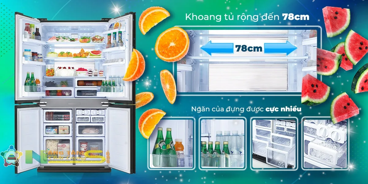 tủ lạnh sharp 