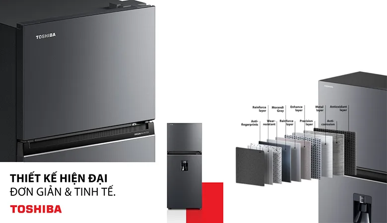 Tủ lạnh Toshiba Inverter 249 l&iacute;t GR-RT325WE-PMV(06)-MG kh&ocirc;ng chỉ c&oacute; thiết kế hiện đại v&agrave; ngăn lấy nước thuận tiện, m&agrave; c&ograve;n t&iacute;ch hợp nhiều c&ocirc;ng nghệ ti&ecirc;n tiến v&agrave; dung t&iacute;ch sử dụng lớn. Đ&acirc;y sẽ l&agrave; sự lựa chọn ho&agrave;n hảo cho gia đ&igrave;nh c&oacute; 2-3 th&agrave;nh vi&ecirc;n, đảm bảo tiện nghi v&agrave; hiệu quả trong việc bảo quản thực phẩm.