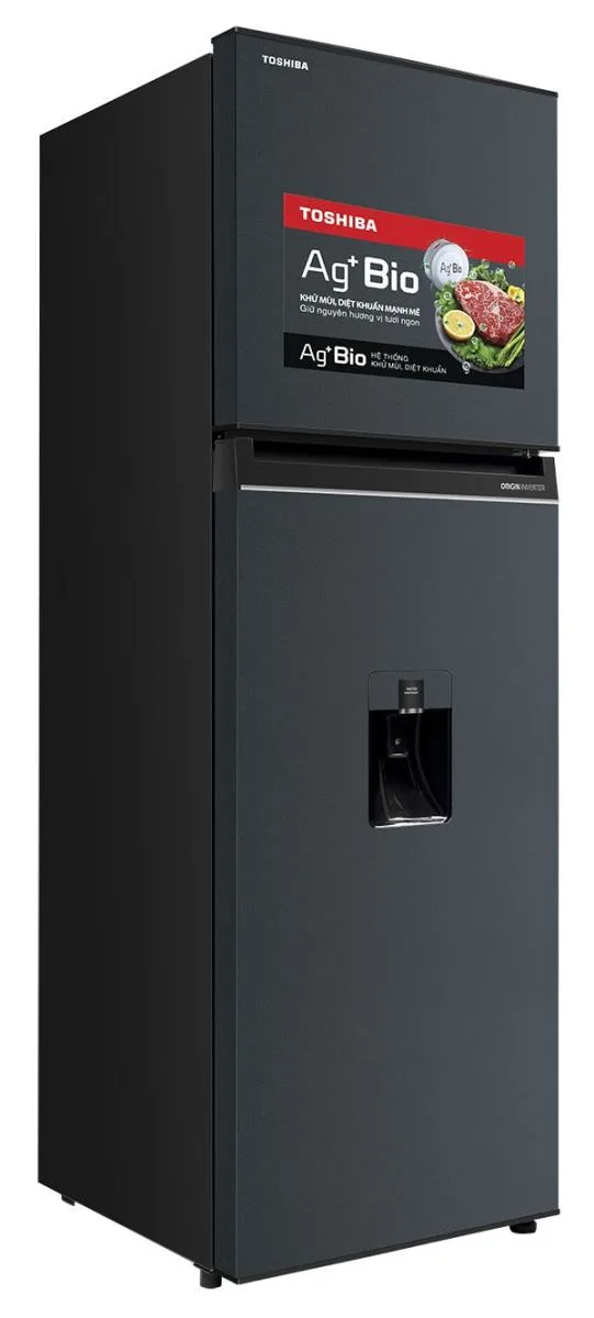Tủ lạnh Toshiba Inverter 249 l&iacute;t GR-RT325WE-PMV(06)-MG kh&ocirc;ng chỉ c&oacute; thiết kế hiện đại v&agrave; ngăn lấy nước thuận tiện, m&agrave; c&ograve;n t&iacute;ch hợp nhiều c&ocirc;ng nghệ ti&ecirc;n tiến v&agrave; dung t&iacute;ch sử dụng lớn. Đ&acirc;y sẽ l&agrave; sự lựa chọn ho&agrave;n hảo cho gia đ&igrave;nh c&oacute; 2-3 th&agrave;nh vi&ecirc;n, đảm bảo tiện nghi v&agrave; hiệu quả trong việc bảo quản thực phẩm.