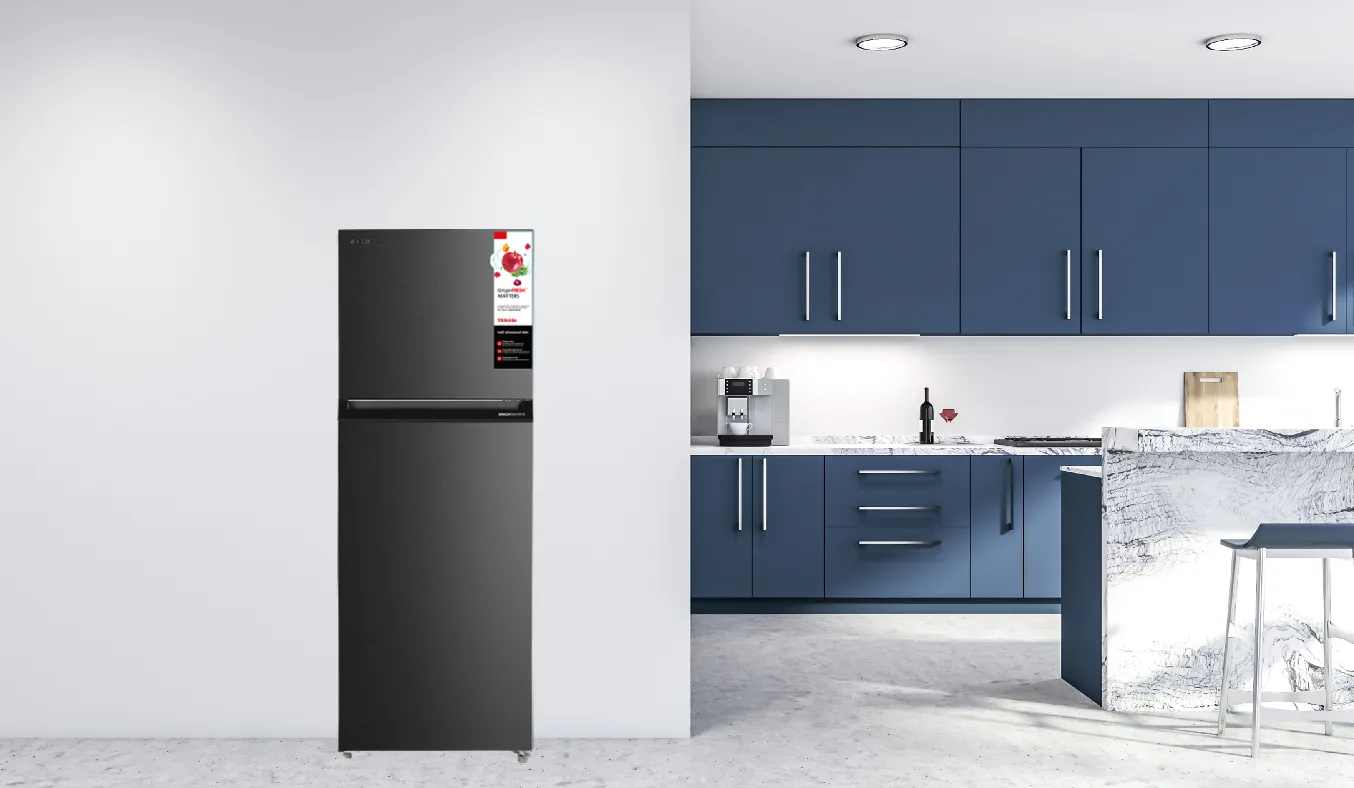 Tủ lạnh Toshiba Inverter 338 l&iacute;t GR-RT468WE-PMV(58)-MM vượt trội với ngăn bảo quản Origin Fresh, gi&uacute;p duy tr&igrave; độ tươi của rau củ trong thời gian d&agrave;i. Khả năng n&agrave;y đ&aacute;ng kể gi&uacute;p bảo quản thực phẩm tươi ngon hơn v&agrave; k&eacute;o d&agrave;i thời gian sử dụng của ch&uacute;ng. B&ecirc;n cạnh đ&oacute;, tủ lạnh n&agrave;y c&ograve;n vận h&agrave;nh &ecirc;m &aacute;i, gi&uacute;p giảm tiếng ồn v&agrave; kh&ocirc;ng g&acirc;y phiền h&agrave; trong gia đ&igrave;nh.