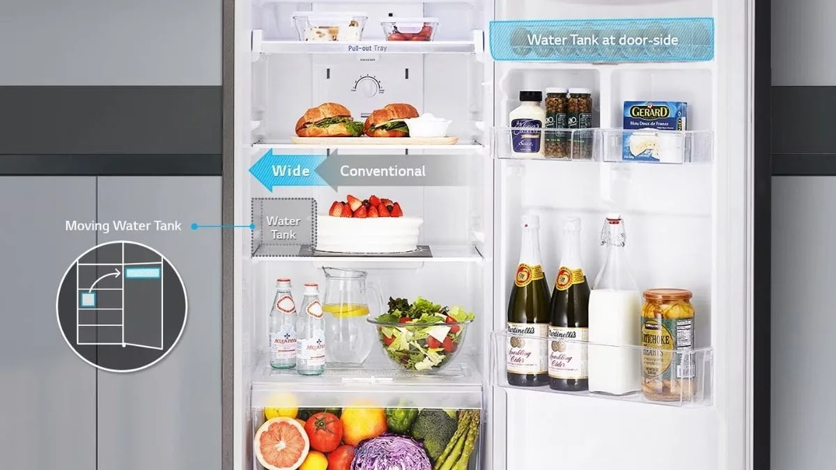 Tủ lạnh Toshiba Inverter 555 l&iacute;t GR-AG58VA (X) mang đến sự h&agrave;i l&ograve;ng với thiết kế kết hợp giữa vẻ cổ điển v&agrave; hiện đại. Với n&eacute;t đẹp tinh tế, tủ lạnh n&agrave;y tạo n&ecirc;n sự sang trọng cho kh&ocirc;ng gian nội thất của bạn. Ngo&agrave;i ra, n&oacute; c&ograve;n t&iacute;ch hợp c&aacute;c c&ocirc;ng nghệ ti&ecirc;n tiến, đảm bảo đ&aacute;p ứng tốt nhu cầu sử dụng h&agrave;ng ng&agrave;y v&agrave; đảm bảo an to&agrave;n sức khỏe cho gia đ&igrave;nh của bạn.