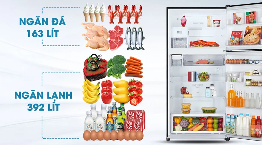 Tủ lạnh Toshiba Inverter 608 lít - Điện Máy Trả Góp Lê Triểu