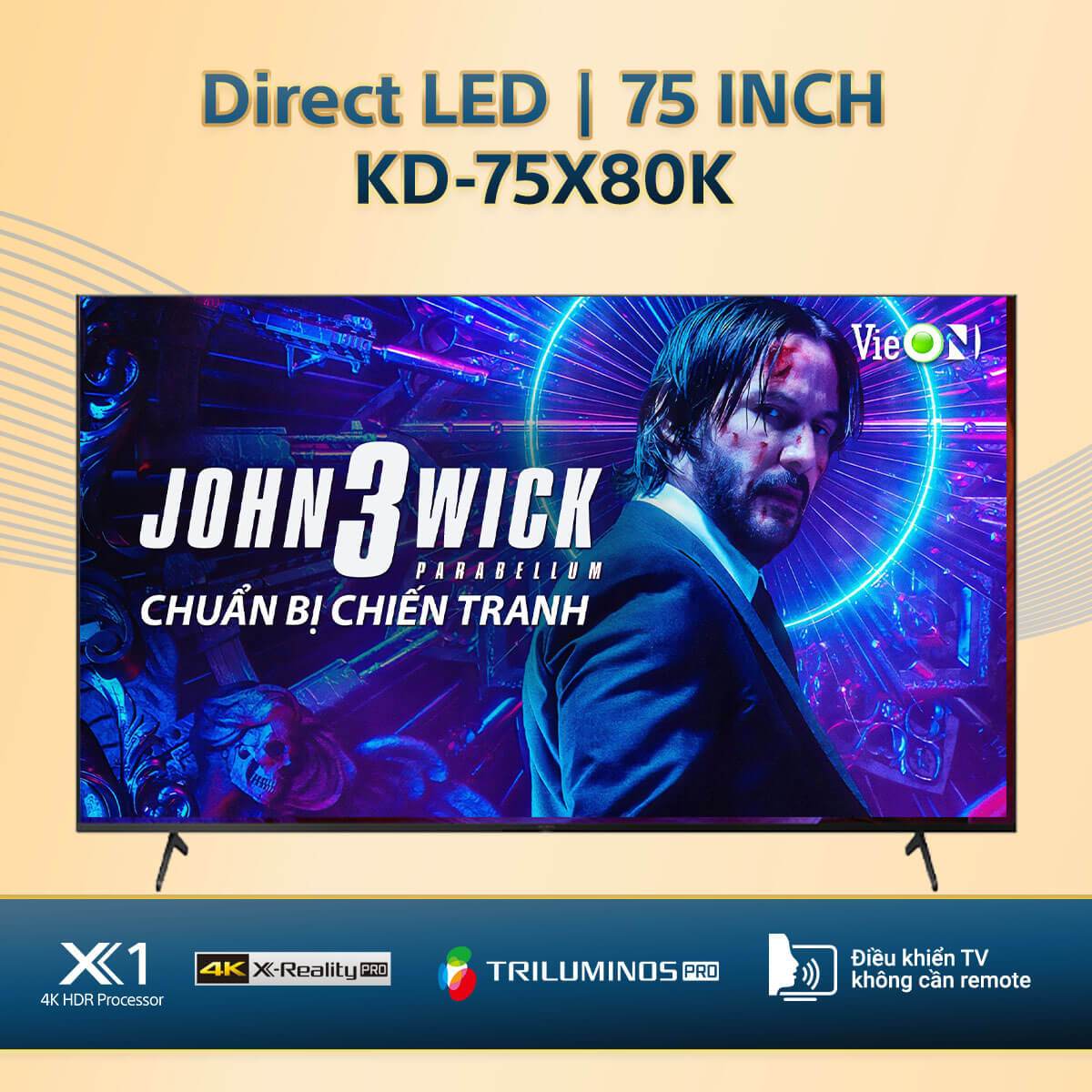 tivi sony 75inch - Điện Máy Lê Triều