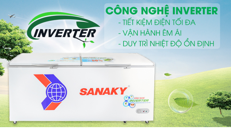 Tủ đông sanaky 860l - Điện Máy Trả Góp Lê Triểu