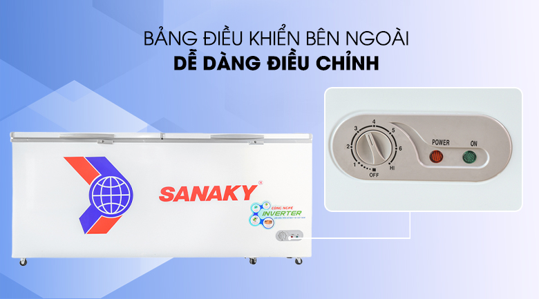 Tủ đông sanaky 860l - Điện Máy Trả Góp Lê Triểu